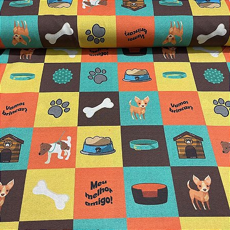 Tricoline Digital Estampa 33