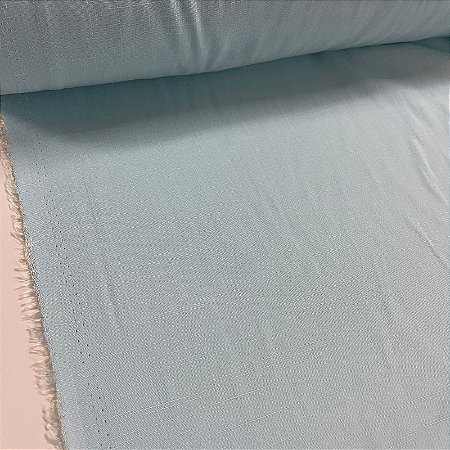 Viscolinho Liso Azul Bebê