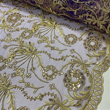 Tule Bordado Spangle Soho 8