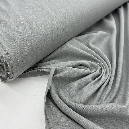 Linho Com Viscose Cinza Médio