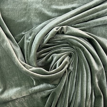Veludo Spandex Verde Menta