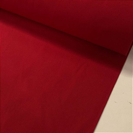 Percal Liso 180 Fios Vermelho