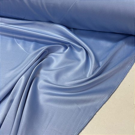 Crepe Amanda Azul Bebê