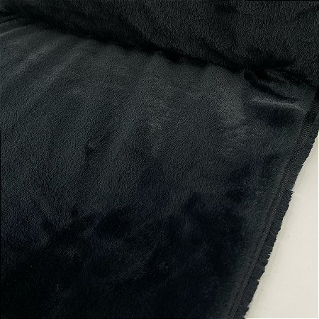 Pele Sintética Baixa Preta