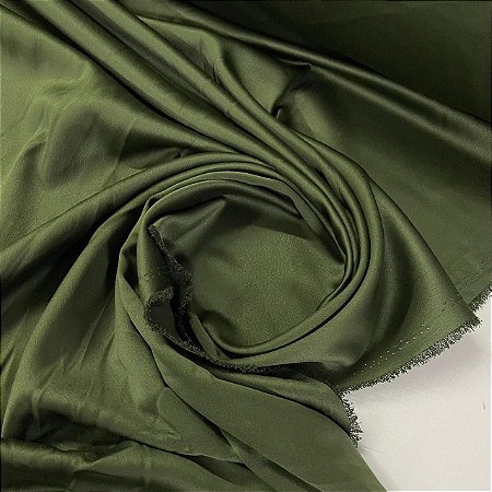 Crepe Amanda Verde Militar