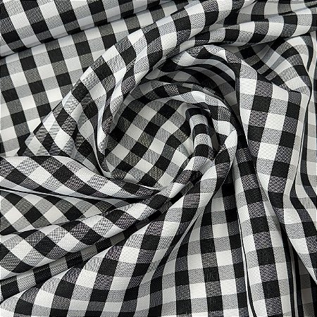 Oxford Xadrez Preto e Branco