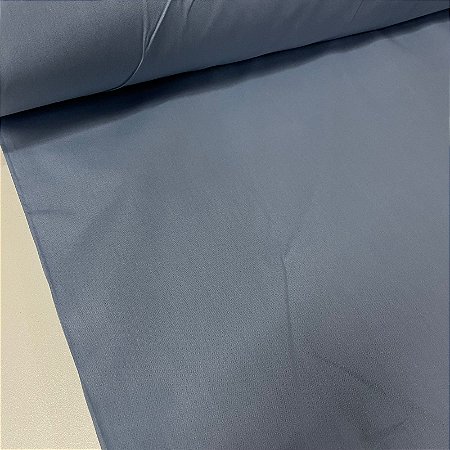 Percal Liso 180 Fios Azul Acinzentado