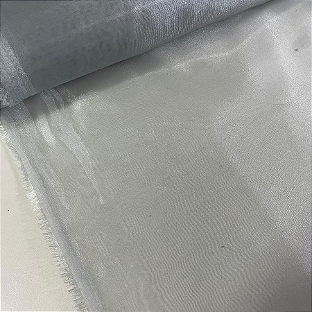 Organza Cristal Cinza