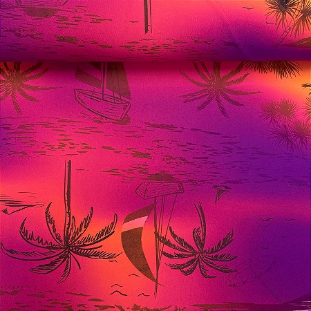 Suplex Estampado Tropical