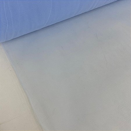 Tule Liso Azul Bebê