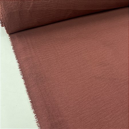 Crepe Air Flow Duna Marrom Avermelhado