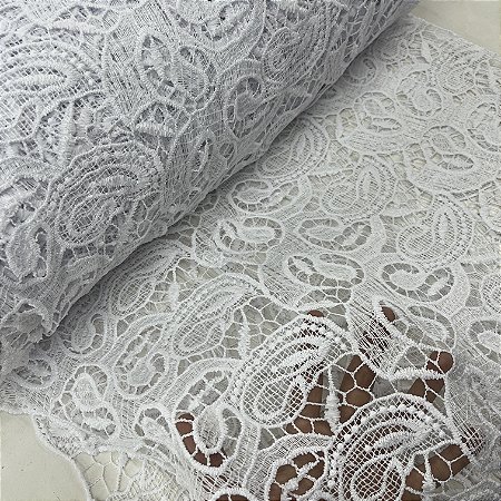 Renda Guipir Branca 7