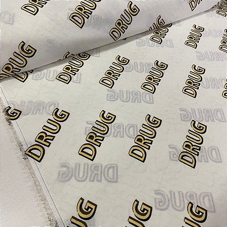 Tecido Promocional Toque de Seda Drug