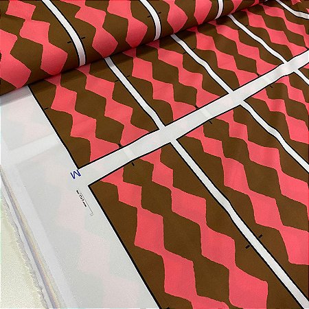 Tecido Promocional Quadriculado Abstrato