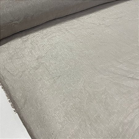 Tecido Promocional Liso Cinza com Riscas em Brilho