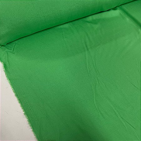 Tecido Promocional Viscolinho Liso Verde Folha