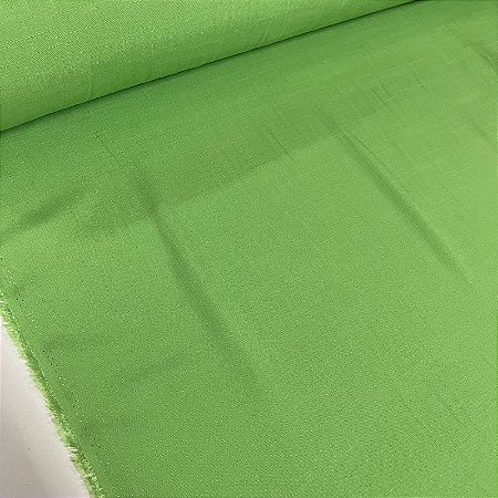 Tecido Promocional Viscolinho Liso Verde Maçã
