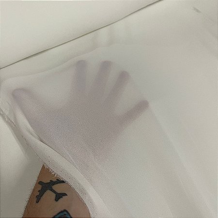 Tecido Promocional Branco Transparente