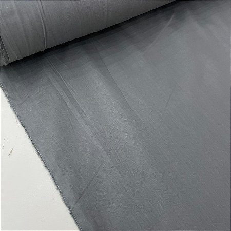 Percal Liso 230 fios Cinza Médio