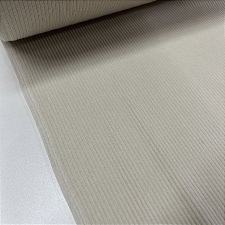 Veludo Cotelê Corduroy Creme