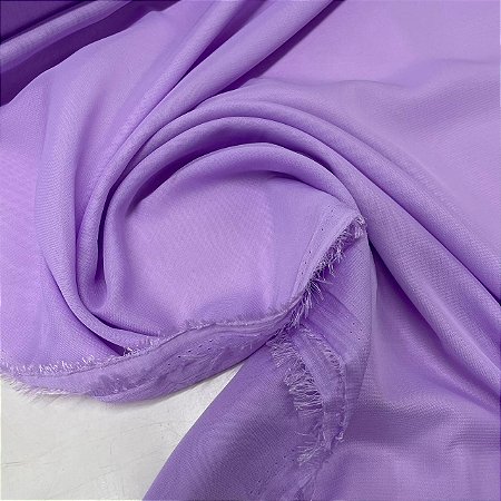 Crepe Chiffon Liso Lilás