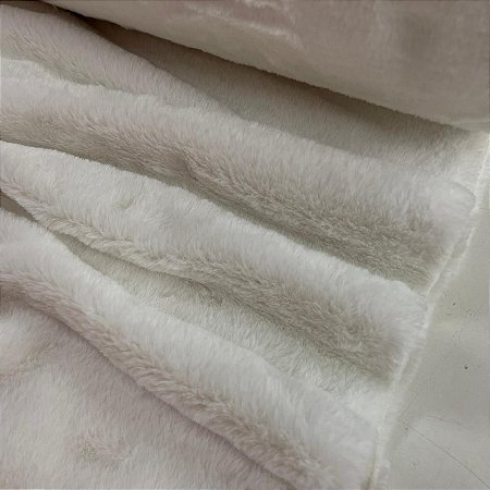 Tecido Pele Baixa Branca