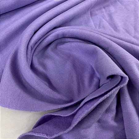 Moletom Peluciado 2 Cabos Lilás