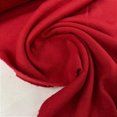 Moletom Peluciado 2 Cabos Vermelho