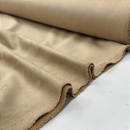 Malha Scuba Suede Bege