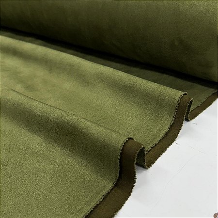 Malha Scuba Suede Verde Floresta
