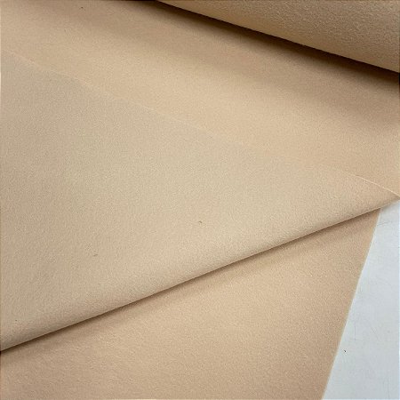 Feltro Santa Fé Nude Liso 1,40m – 100% Poliéster