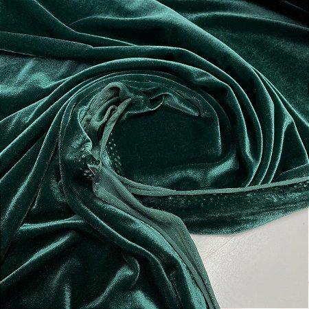 Veludo Spandex Verde Amazonas