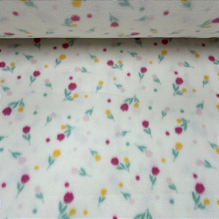 Soft Estampado Floral Liberty Fundo Branco