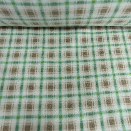 Soft Estampado Xadrez em Verde
