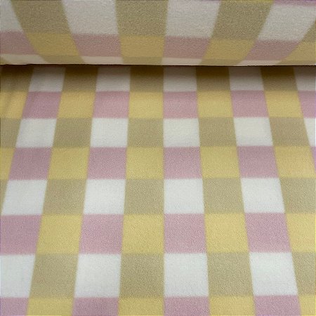 Soft Estampado Xadrez Tons Pastéis