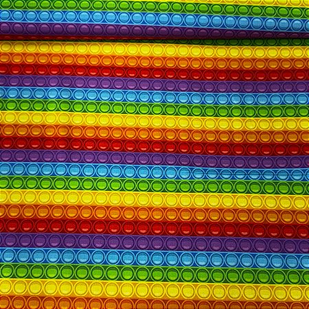 Tricoline Digital Legos Coloridos