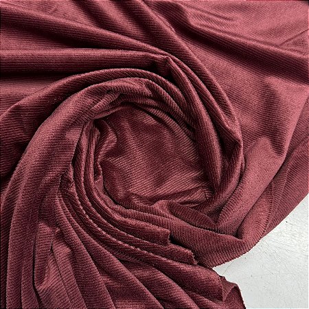 Malha Plush Bordo