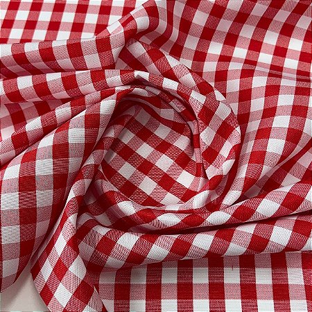 Oxford Xadrez Vermelho Classico