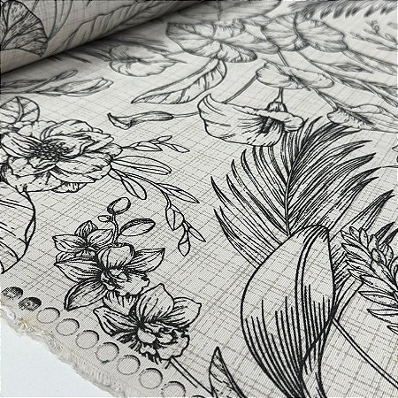 Waterblock Estampado Floral Neutro