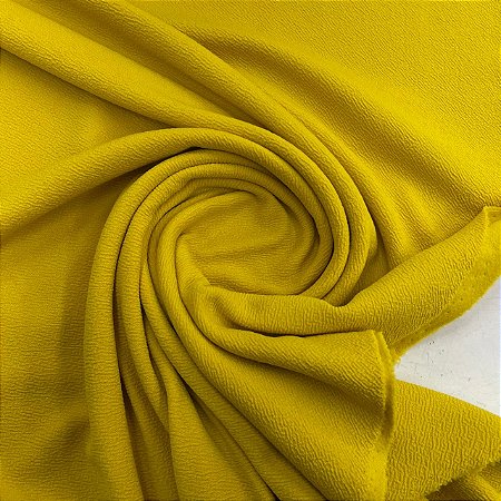 Malha Crepe Liverpool Amarelo