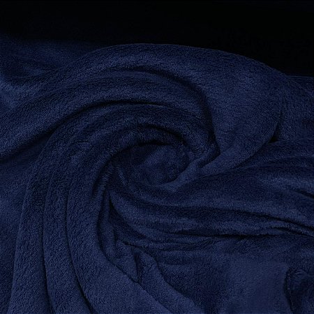 Fleece Liso Marinho