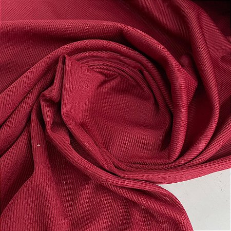Ribana 2x1 Média PA 370g/m² Vermelho Fraco
