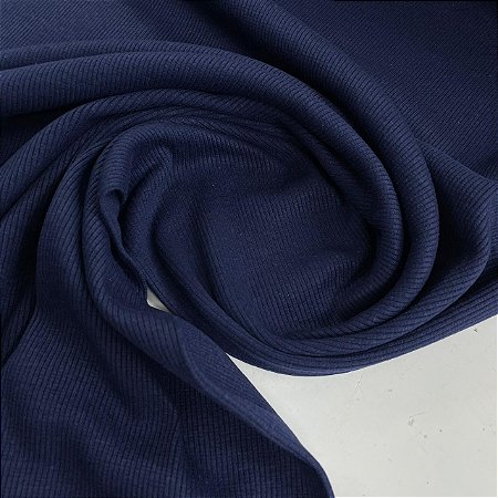 Ribana 2x1 Média PA 370g/m² Azul Marinho