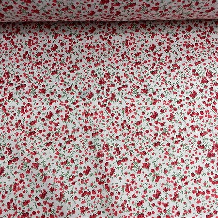 Tricoline Estampada Floral Liberty Encanto