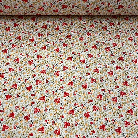 Tricoline Estampada Floral Liberty Charme