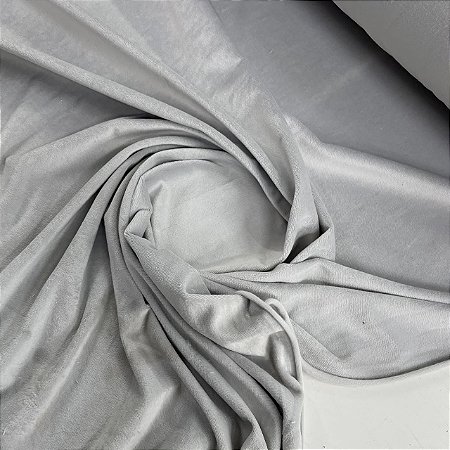 Malha Plush Prata