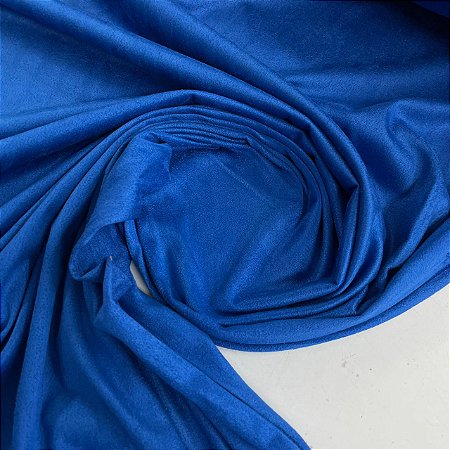 Malha Suede Skin Touch Azul Bic
