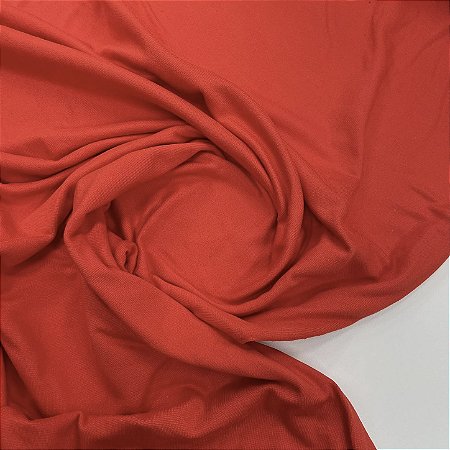 Malha Modal Suede Vermelha