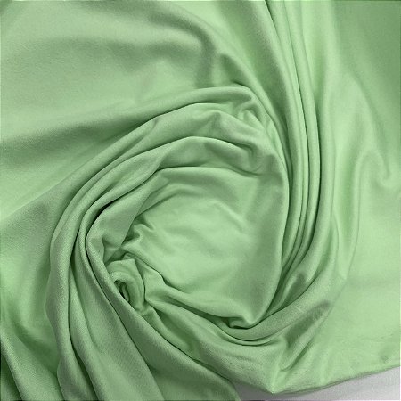 Malha Modal Suede Verde claro