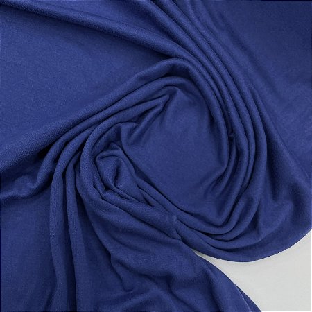 Malha Modal Suede Azul Marinho
